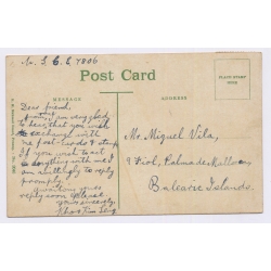 Malaya - Malaysia: Native Kids - Straits Settlement - Stamp Collector Exchange (Vintage PC 1910s)