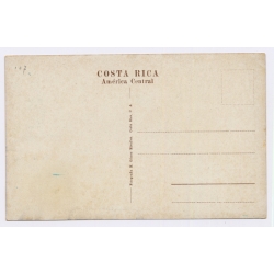 Costa Rica: Peddlers Of Baskets UPU Stamp Gomez Miralles Unused (Vintage PC 1929)