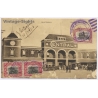 Guatemala: Railway Station - To Mallorca WWI (Vintage PC 1916)