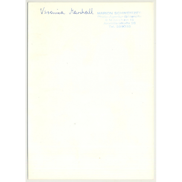 Slim Longhaired Model & Boxer Dog / Flares (Vintage Photo Master 1970s Fashion)