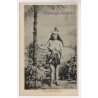 Bolivia: India Beniana Native Woman Feather Headdress Ethnic Nude (Vintage PC 1900s/1910s)