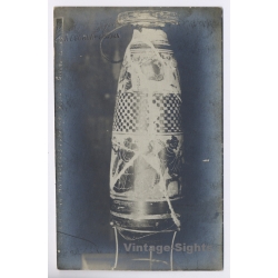 copy of Escala - Girona / Spain: Ampurias Archaeology Greek Amphora Vase Museum (Vintage RPPC 1910s)