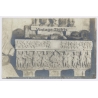 Spain: Ampurias Empuries Roman Sarcophagus Relief Museo Girona Archaeology (Vintage RPPC 1910s)