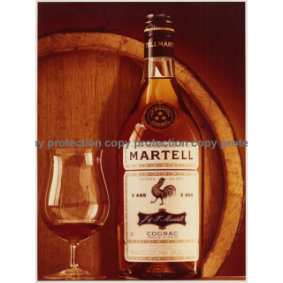 Martell Cognac - 5 Ans (Vintage Advertisement Photo Master 1970s Large)