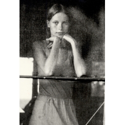 David Hamilton: Paper Doll / Ilford Ilfomar Large Format (Vintage Photo On Cardboard 1976)