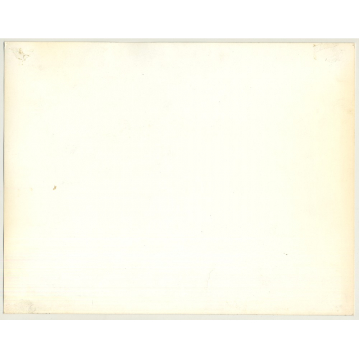 Portrait Of Goodlooking Dark Skinned Nude Man / Photo Art  (Vintage Photo 1970s Large)