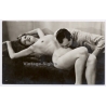 Studio Biederer 10 / Paris: Couple On Bed / Boudoir - Risqué (Vintage RPPC ~1920s)