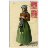 Denmark: Fano National Costume Posted To Mallorca (Vintage PC 1910s)