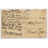 Manila / Philippines:  Canal Boats - Kemlein & Johnson Posted To Mallorca (Vintage PC ~1910s)