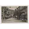 Ventimiglia / Italy: Corso Principe Amedeo Street Scene Horse Carriage (Vintage RPPC ~1920s/1930s)