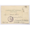 Genova / Italy: Genoa Harbor Colombo Monument Ricordo Di (Vintage PC Litho 1898)