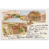 Rome / Italy: Roma Grand Hotel Quirinal Pantheon Salomone (Vintage PC Litho 1905)