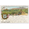 Portiunkula / Italy: Assisi Wallfahrtskirche Santa Maria Degli Angeli (Vintage PC Litho 1903)