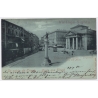 Trieste / Italy: Tergesteo Borsa Vecchia Moonlight Stengel & CO (Vintage PC 1897)