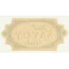 Hotel Savoy - Praha / Czech Republic (Vintage Luggage Label) Prag Prague