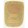 Hotel Savoy - Esplanade / Czech Republic (Vintage Luggage Label) Prag Prague