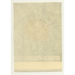 Dvoracky - Krkonose CSSR / Czech Republic (Vintage Luggage Label)