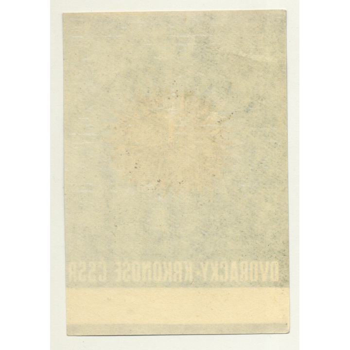 Dvoracky - Krkonose CSSR / Czech Republic (Vintage Luggage Label)