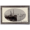 Bunbury Yachting / Australia: Steamer Sailsboats Regatta (Vintage PC 1920s)