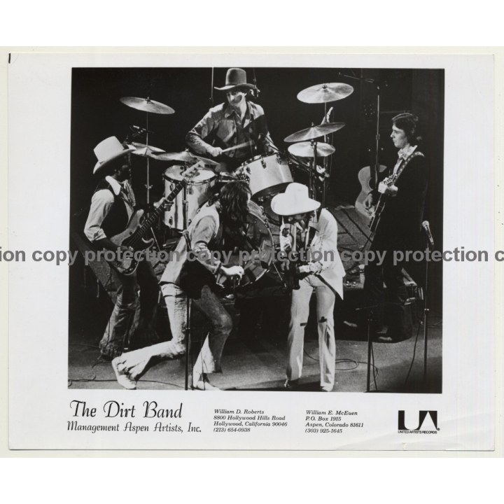 The Dirt Band - United Aritsts Press Photo '1970s
