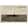 Kriegsmarine Torpedo Boat Leopard Raubtier Class Wesermunde (Vintage RPPC 1935)