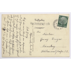 Kriegsmarine Torpedo Boat Leopard Raubtier Class Wesermunde (Vintage RPPC 1935)