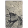 Anvers: Dry Dock Cale Sèche Steamship - Belgium To Germany (Vintage PC 1905)