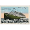 Great Ship Seeandbee Daily Cleveland To Buffalo Steamship (Vintage PC 1920s)