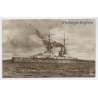 WWI SMS Prinzregent Luitpold German Imperial Navy Battleship (Vintage PC 1918)