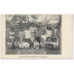 Philippines: Visayan Boys Missionary Postcard Tilburg Mission House (Vintage PC 1912)