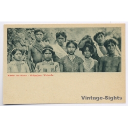 Scheut Missions / Philippines: Indigenous Group Ethnic Belgian Mission (Vintage PC ~1920s/1930s)