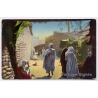 Lehnert & Landrock Nº602: Une Rue / Berber - Street Scene - Ethnic (Vintage PC 1910s/1920s)