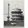 Berlin: Funkturm & 70s Racing Car / Mercedes-Benz - Bosch (Vintage Photo: Wolfgang Klein 1970s)