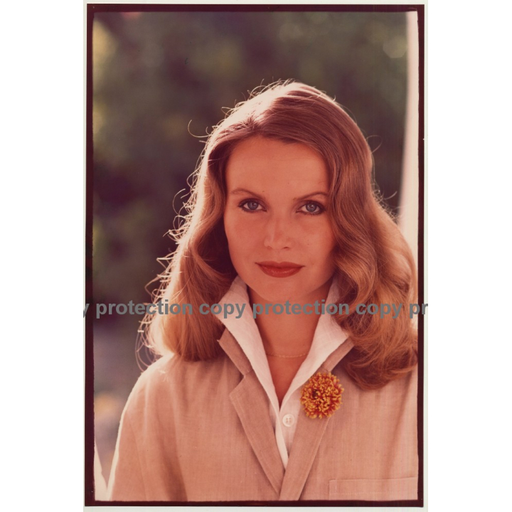 Promotional Hair Photo: Blonde Woman (Vintage Photo Germany 1980s)