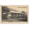 Philippines: Kayan Church Residence Igorot Houses (Vintage PC 1933)
