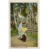 Philippines: Native Women Head Carrying Water Jar Ethnic (Vintage PC ~1920s)