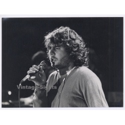 Daniel Balavoine On Stage*9 / Full Beard (Vintage Press Photo 1970s/1980s)