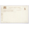Chief Iron Owl Native American Oilette (Vintage PC ~1910s)