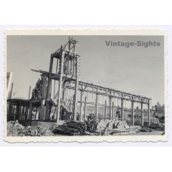 Bethlehem / Orange Free State (South Africa): German Mission Church Cathedral Construction (Vintage Photo 1957)