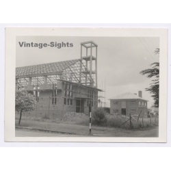 Bethlehem / Orange Free State (South Africa): German Mission Church Cathedral Construction*4 (Vintage Photo 1958)