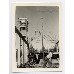 Bethlehem / Orange Free State (South Africa): German Mission Church Cathedral Construction*5 (Vintage Photo 1957)