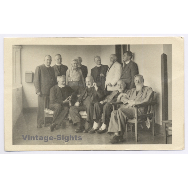 Bethlehem / Orange Free State (South Africa): Father Wilhelm Herting 70th Birthday (Vintage Photo 1950s)