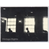 Jerri Bram (1942-2020): Artistic Restaurant Silhouette (Vintage Photo ~1970s)