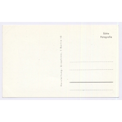 Aliza Gabbai Signed Autograph Card Graphima (Vintage RPPC ~1960s)