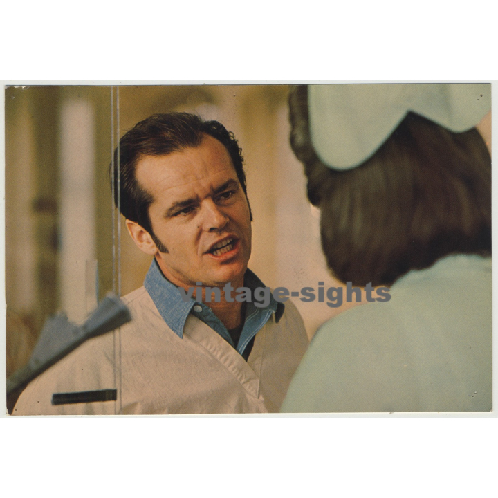 Jack Nicholson - One Flew Over The Cuckoo's Nest (Vintage Cinema Photocard)