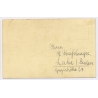 Karin Hardt Signed Autograph Card Ross Verlag (Vintage RPPC ~1930s)