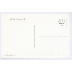 Ruth Leuwerik Signed Autograph Card Gloria Film (Vintage RPPC ~1960s)