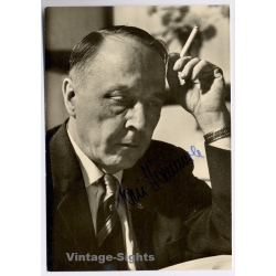 Toni Hämmerle Signed Autograph Card Composer (Vintage PC 1960s)