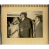 Congo: President Mobutu Minister Bomboko State Visit Greece Air Congo (Vintage Press Album 24 Photos 1969)