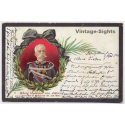 King Umberto I Of Italy Humbert Gasthaus Ungeheuer (Vintage PC 1900)